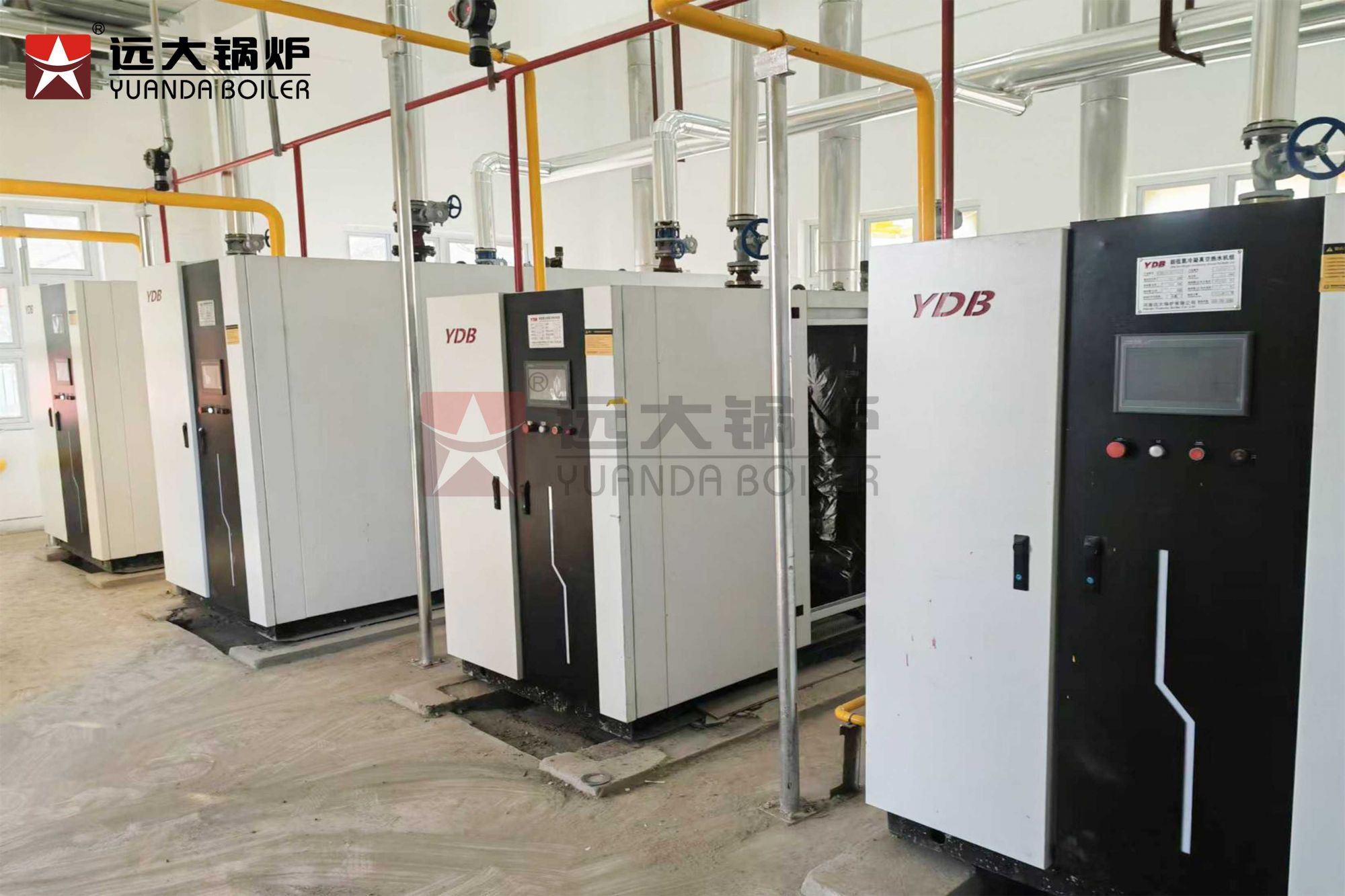 甘肃兰州某宾馆4台YDB燃气真空冷凝热水机组